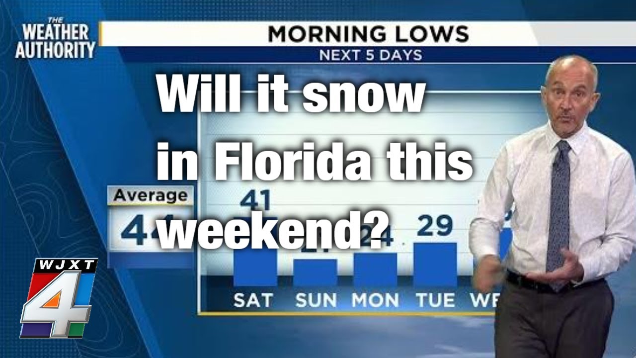 Will it snow in Florida this weekend? | Chief Meteorologist Richard Nunn discusses the possibility