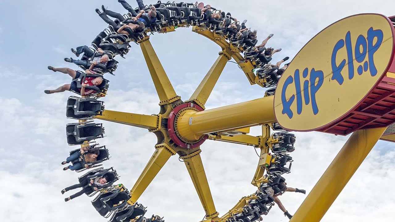 Flip Flop [4K] 2022 POV - Flamingo Land