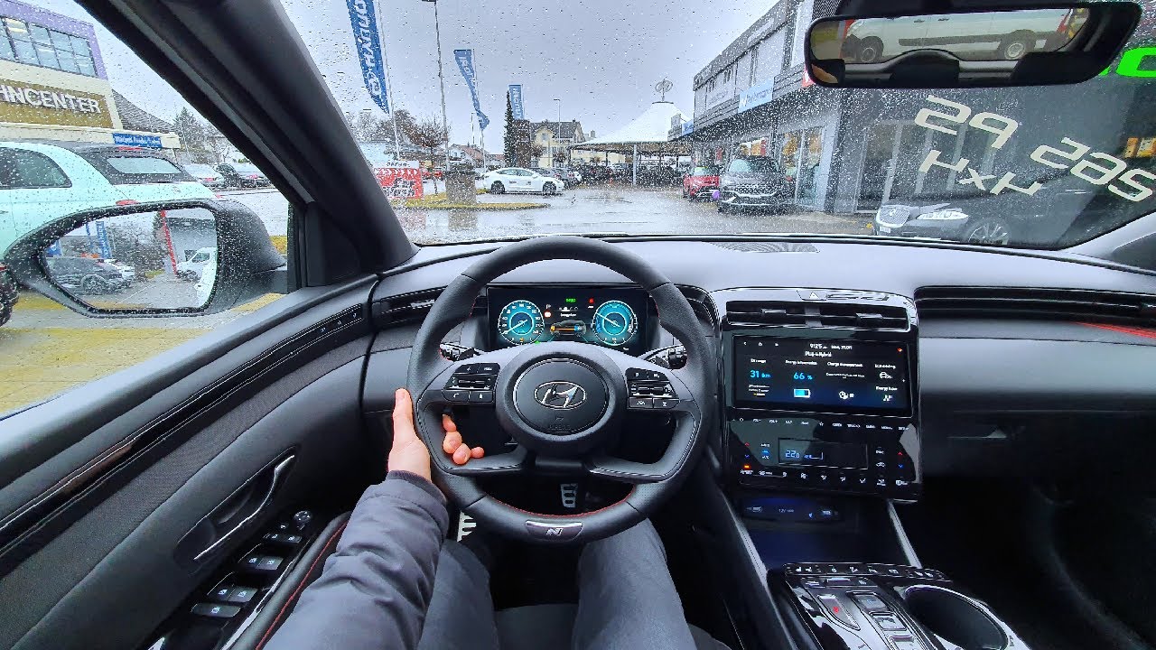 New Hyundai Tucson Plug-in Hybrid N-Line 2022 Test Drive POV
