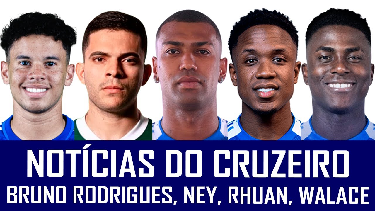 NOTÍCIAS DO CRUZEIRO: BRUNO RODRIGUES, NEYSER, ARROYO, JAPA, SINISTERRA, KENJI, RHUAN E WALACE