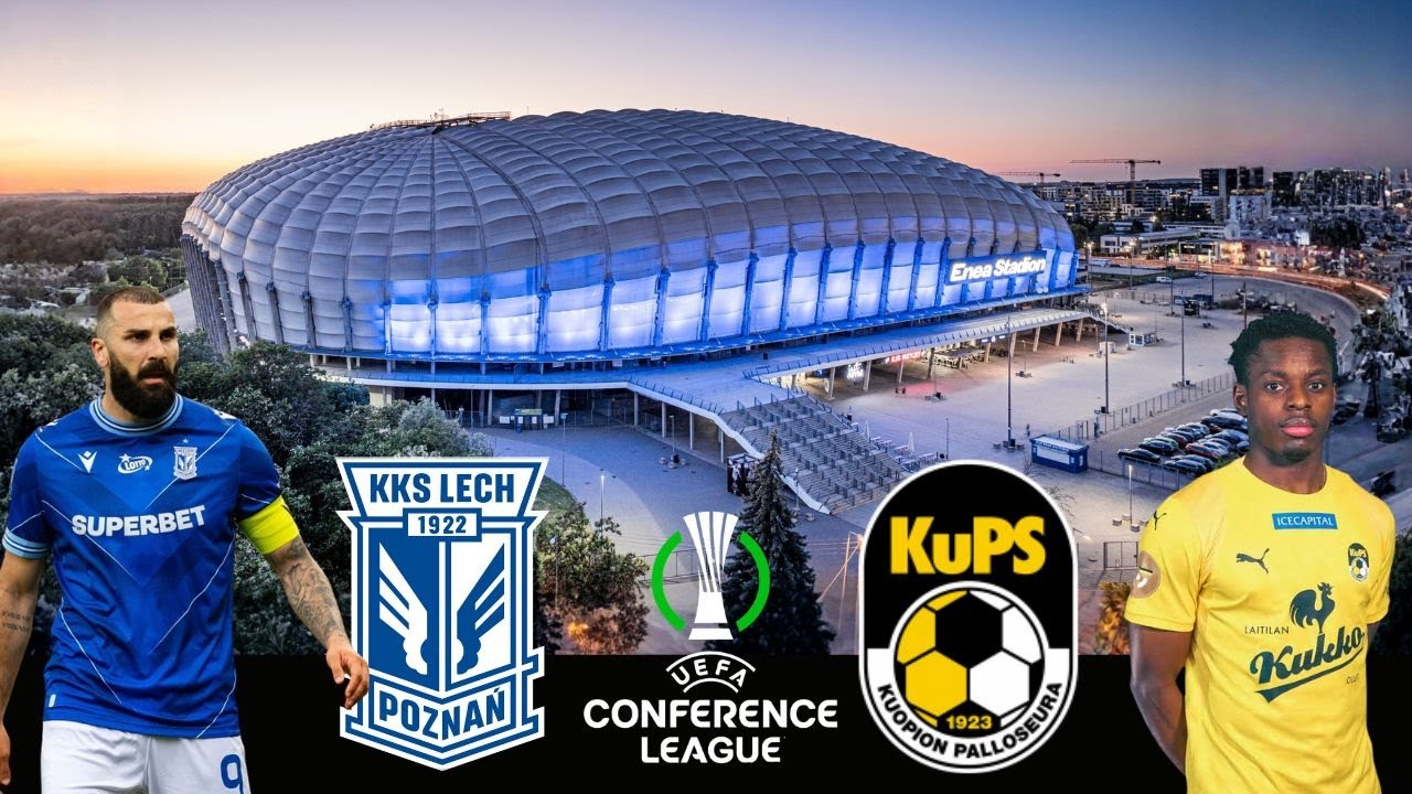 LECH POZNAŃ - KUPS (RELACJA NA ŻYWO) | LIGA KONFERENCJI