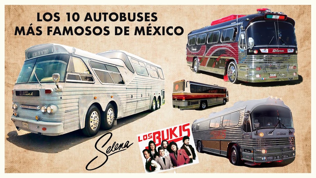 LOS AUTOBUSES MÁS FAMOSOS DE MÉXICO 2022 | Russoh Guzman