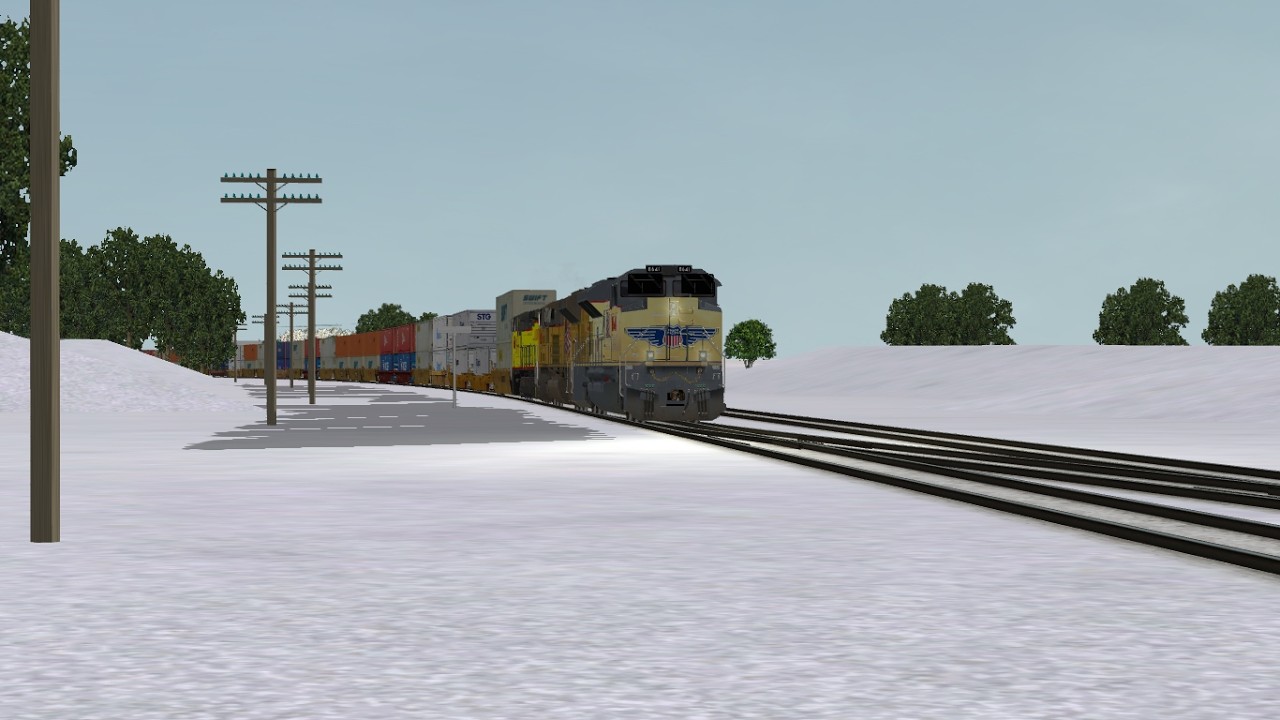 ORTS: Fast UP SD70ACe #8641 WB ZG2OAB-01 At Clinton, IA