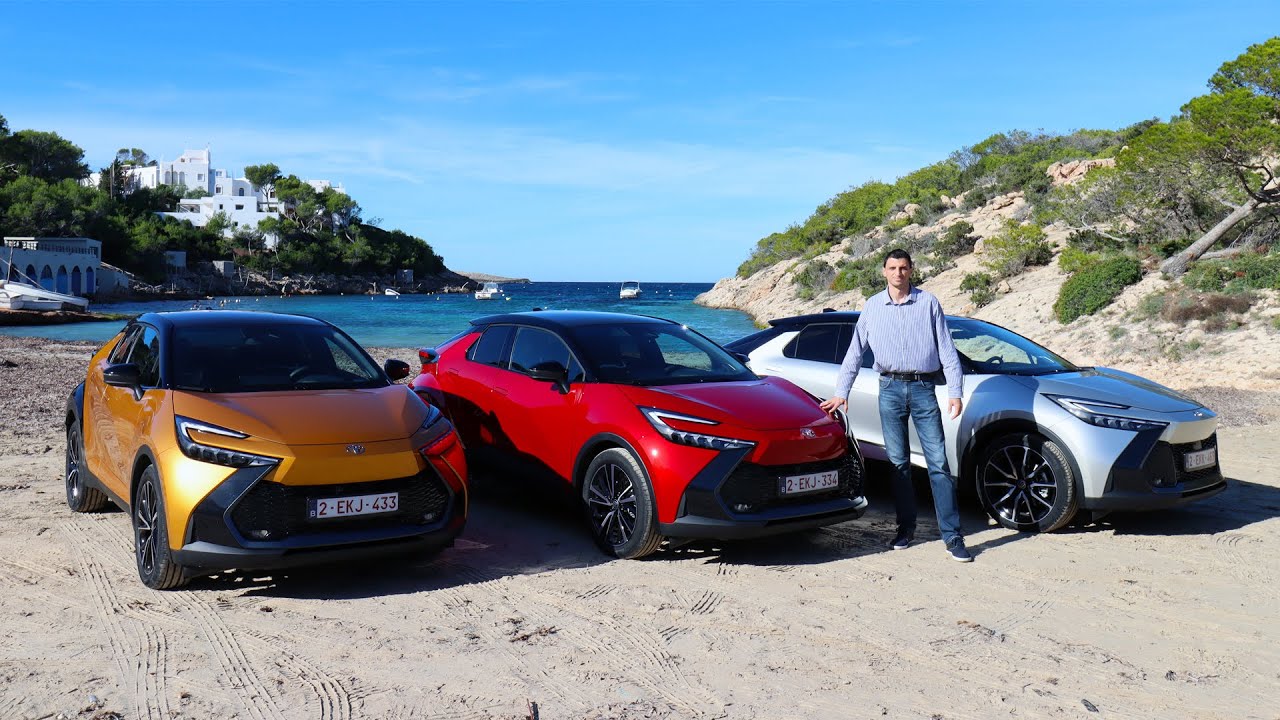 Toyota C-HR za 2024 - prva vožnja na međunarodnoj prezentaciji na Ibici