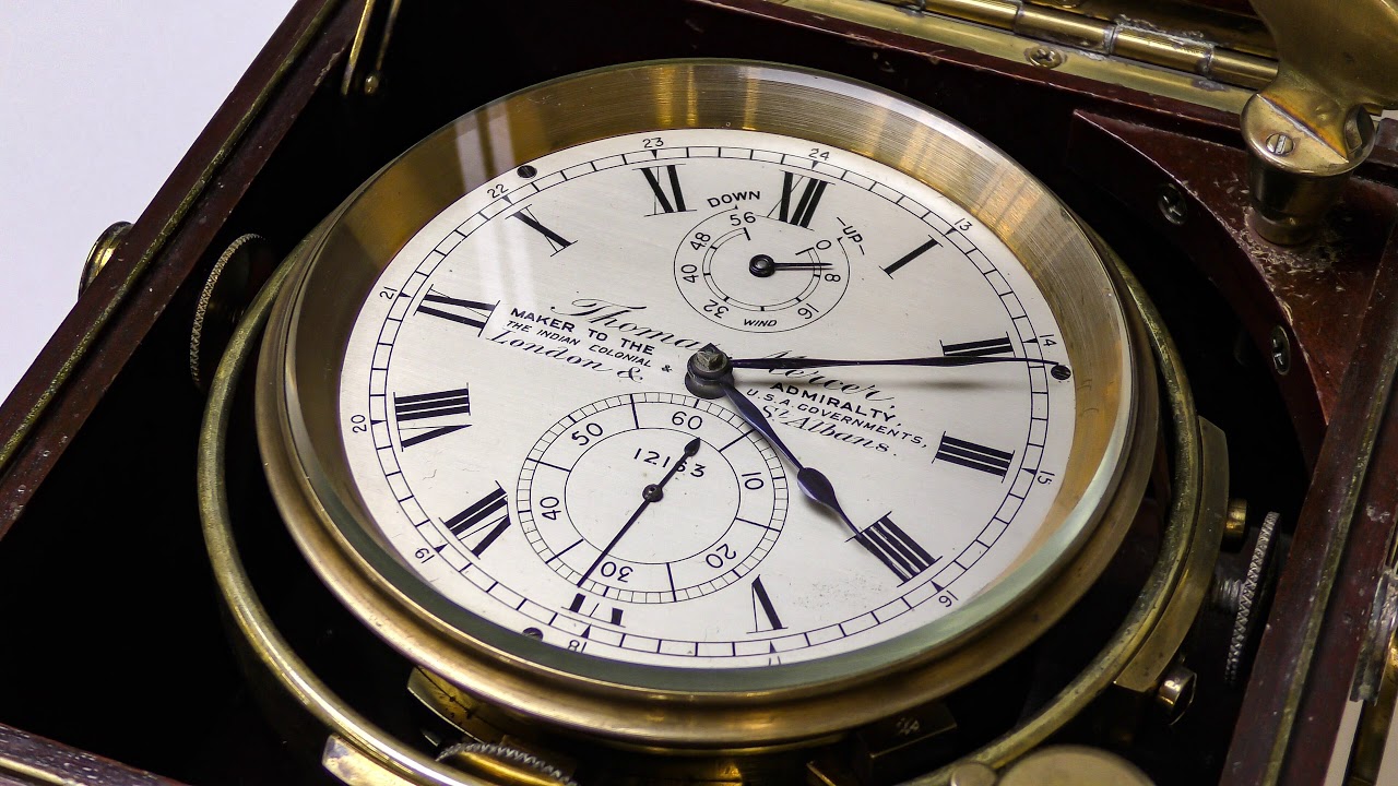 In Action: Thomas Mercer 19th Century Marine Chronometer