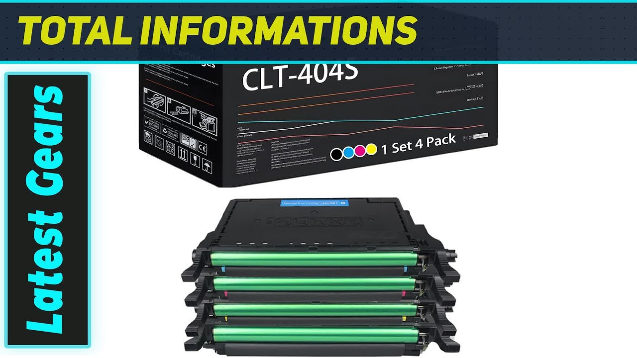 Best CLT-404S Toner Cartridges for Samsung C430W C480FW Printers!
