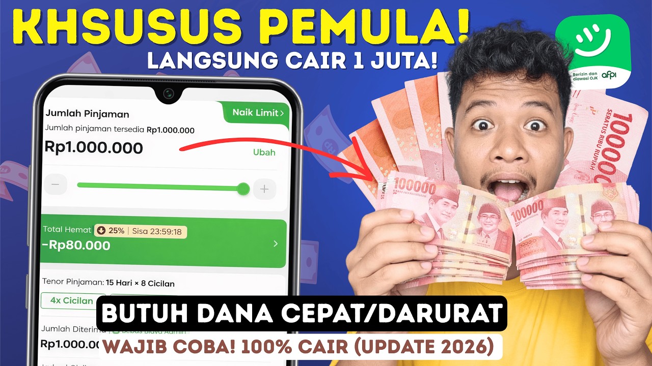 Khusus Pemula⁉️ Cara Daftar dan Pinjam Uang di Easycash 2026 Langsung Dapat Limit 1 Juta Rupiah🤑