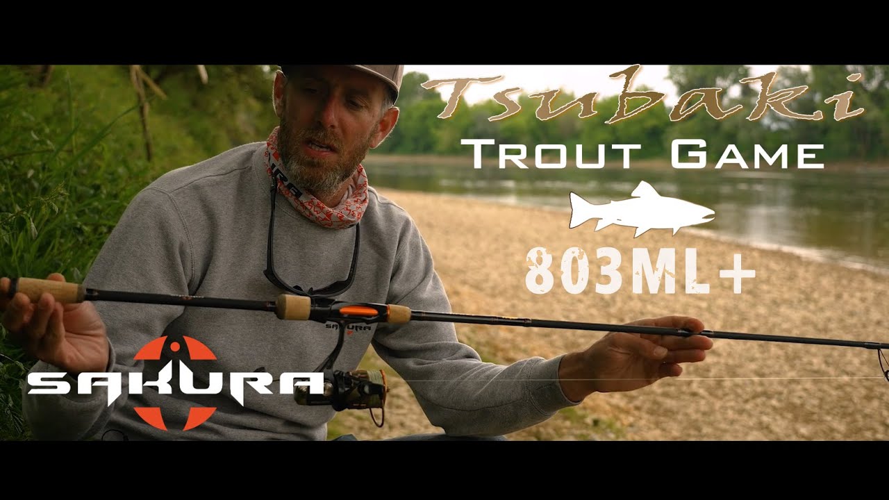 SAKURA FISHING TV / Présentation de la canne TSUBAKI 803ML+