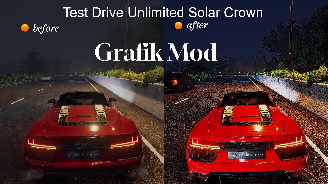 Test Drive Unlimited Solar Crown - Grafik MOD - TDU3