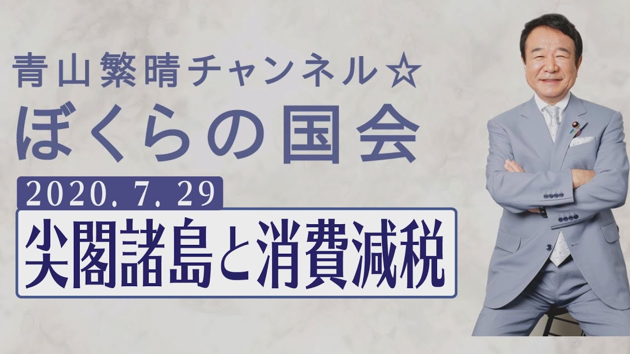 【ぼくらの国会・第3回】尖閣諸島と消費減税はどうなってますか？