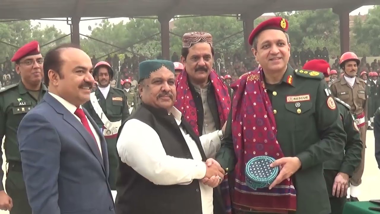 Passing Out Parade of Basic Rescue Course for Balochistan KPK and Sindh