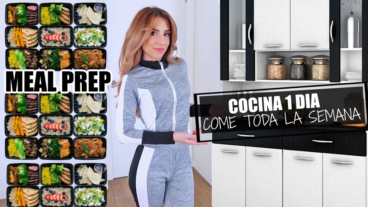 MEAL PREP/ MENU SEMANAL EN 1DIA/ 25 PLATOS DELICIOSOS/#14