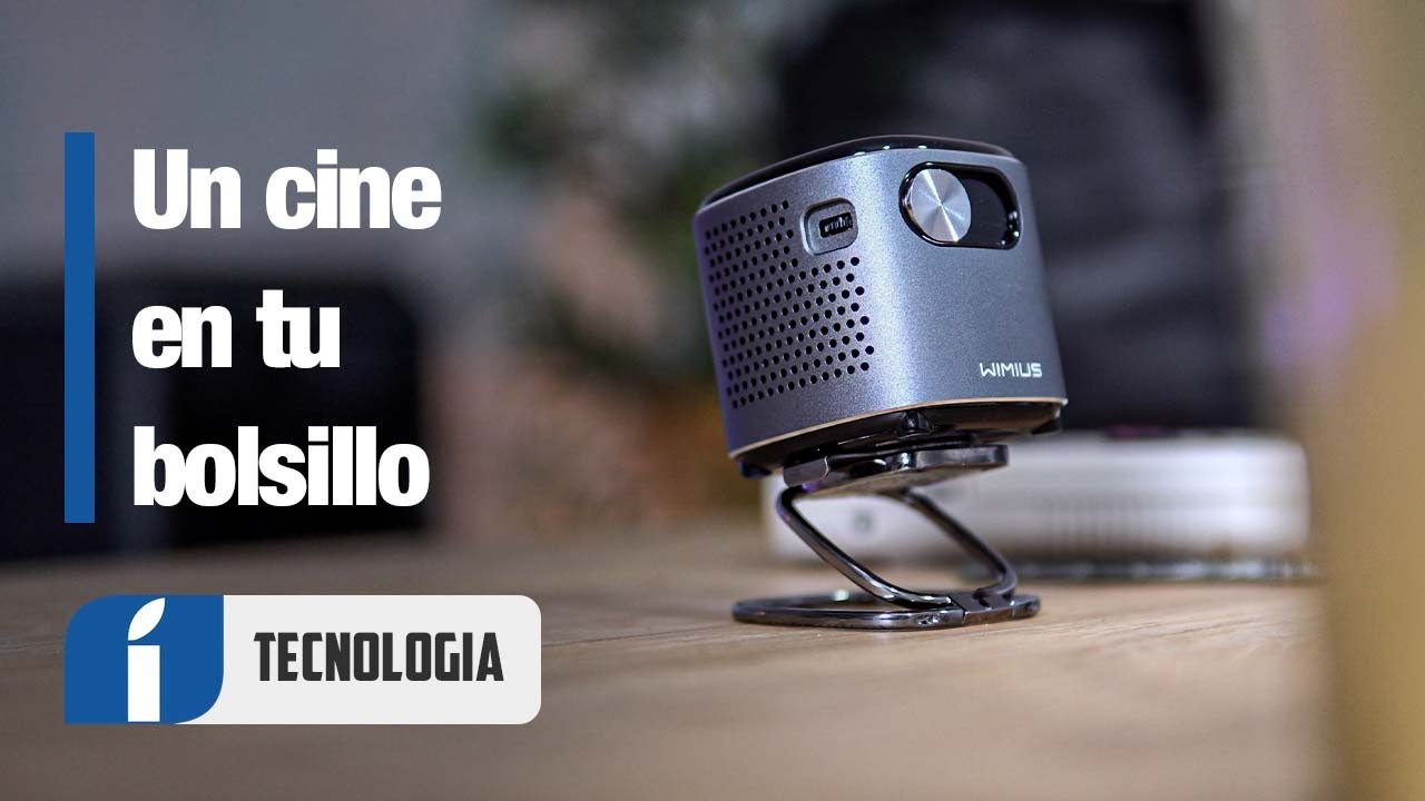 &iexcl;Un pantallote en tu bolsillo! Mini Proyector port&aacute;til WiMiUS Pico Q2