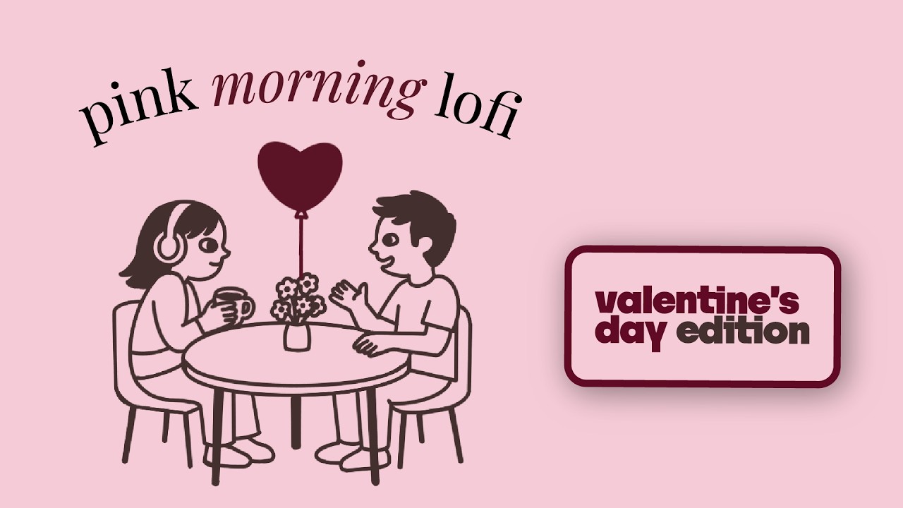 valentine’s day morning lofi | soft romantic beats to start your day