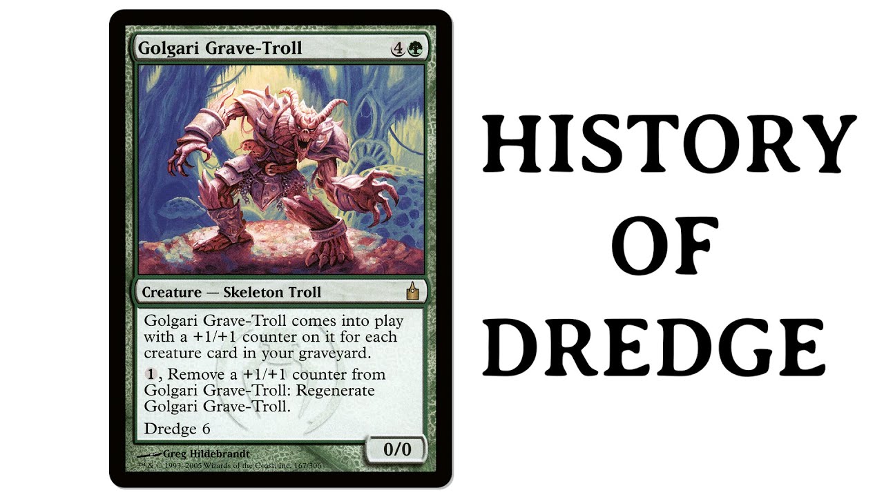 A History of Dredge Decks in Magic: the Gathering