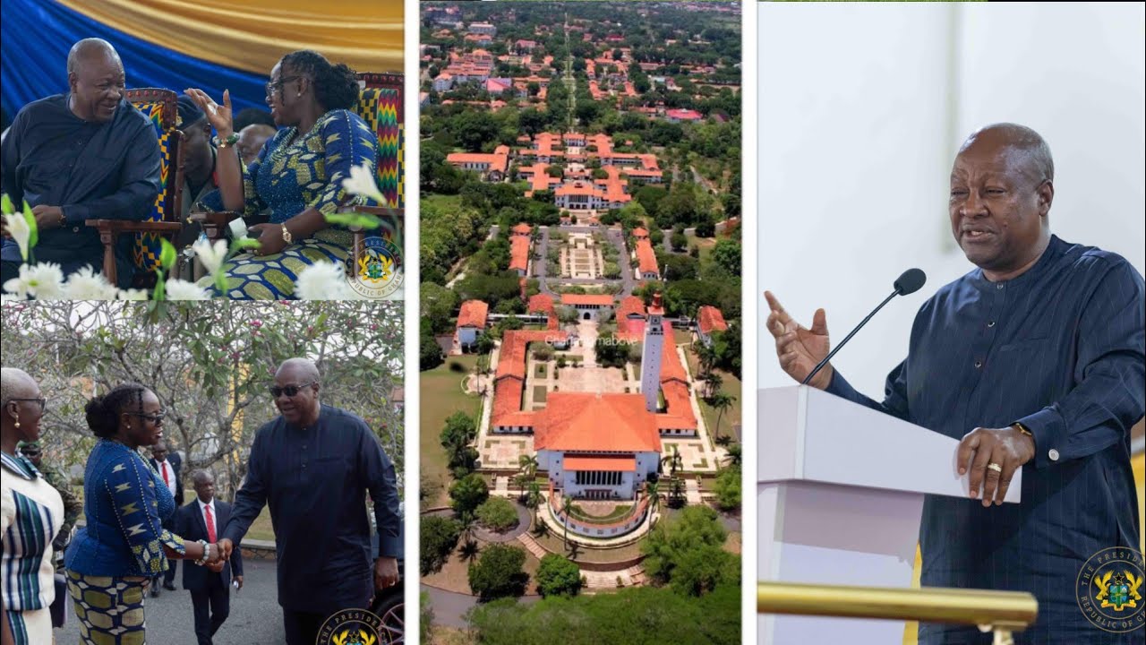 Another good News for university of Ghana - president Mahama assured them a 10,000 bed hostel 