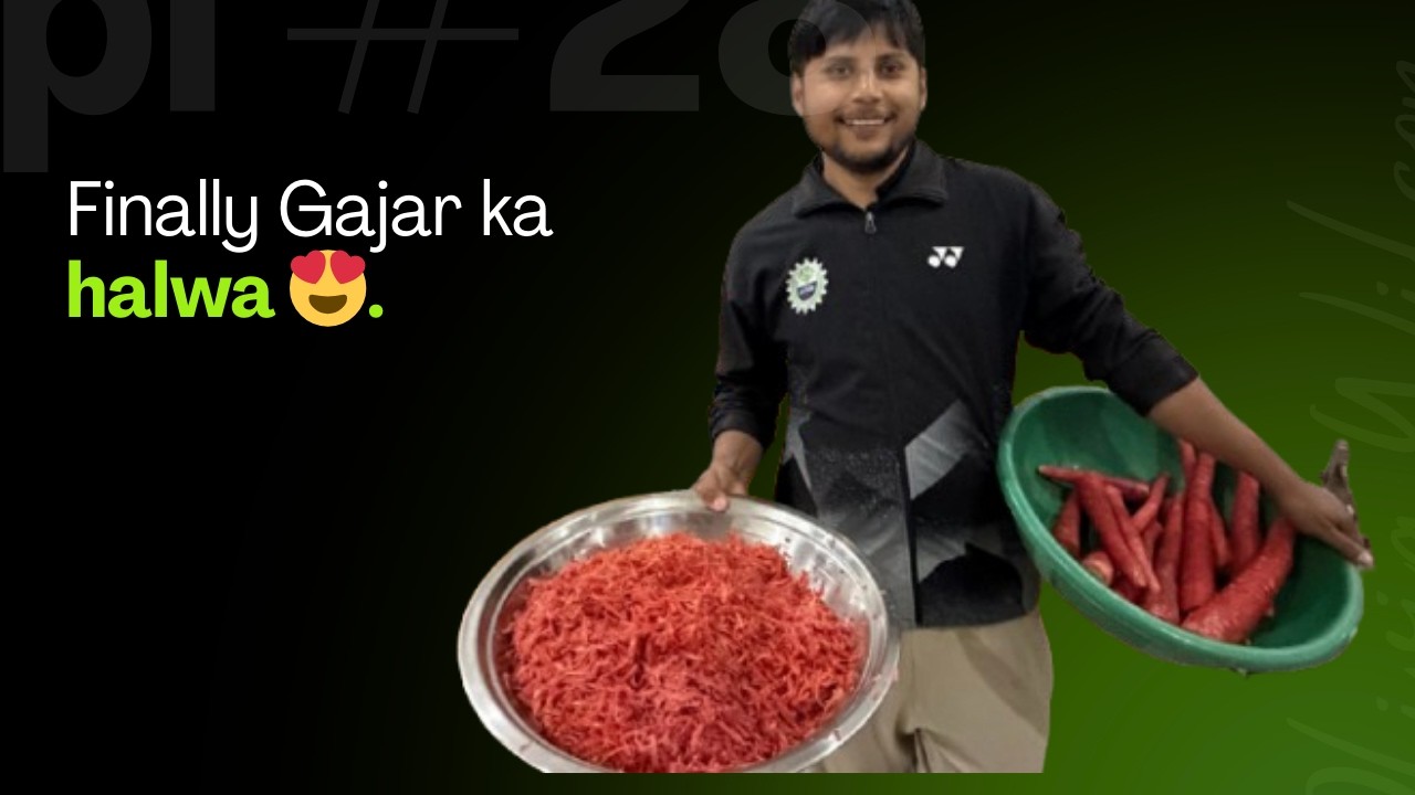Finally gajar ka halwa ban gya 😍(v13)