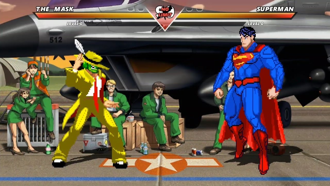 THE MASK vs SUPERMAN - Highest Level Incredible Epic Fight!