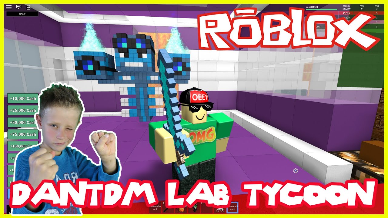 DanTDM Lab Tycoon | Roblox