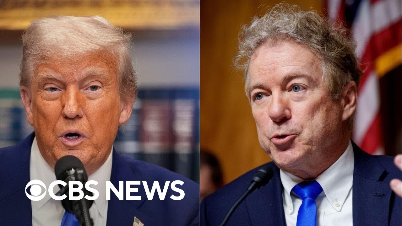 Trump blasts Rand Paul amid budget bill dispute