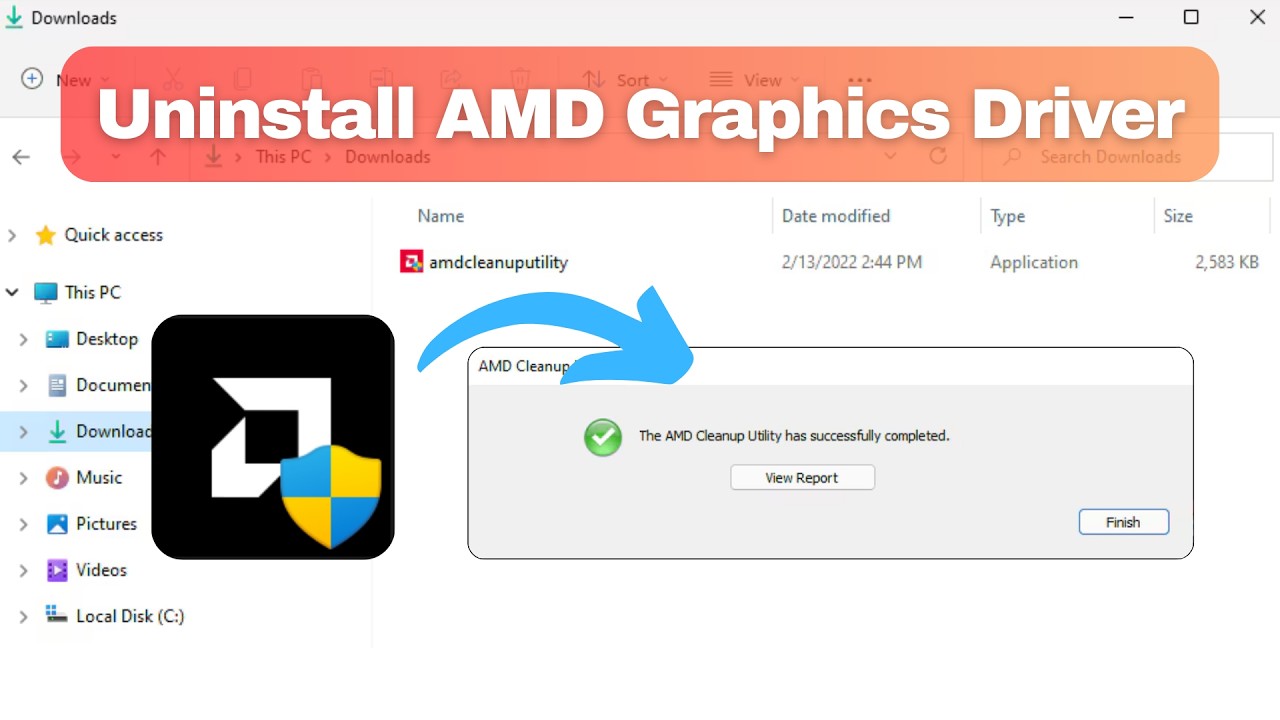 How to Completely Uninstall AMD Radeon Graphics Drivers