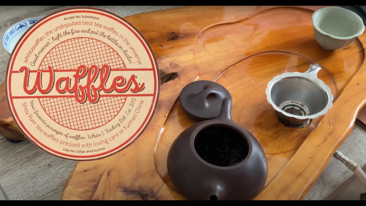White2Tea - 2021 Waffles ripe puerh | Tea review #2