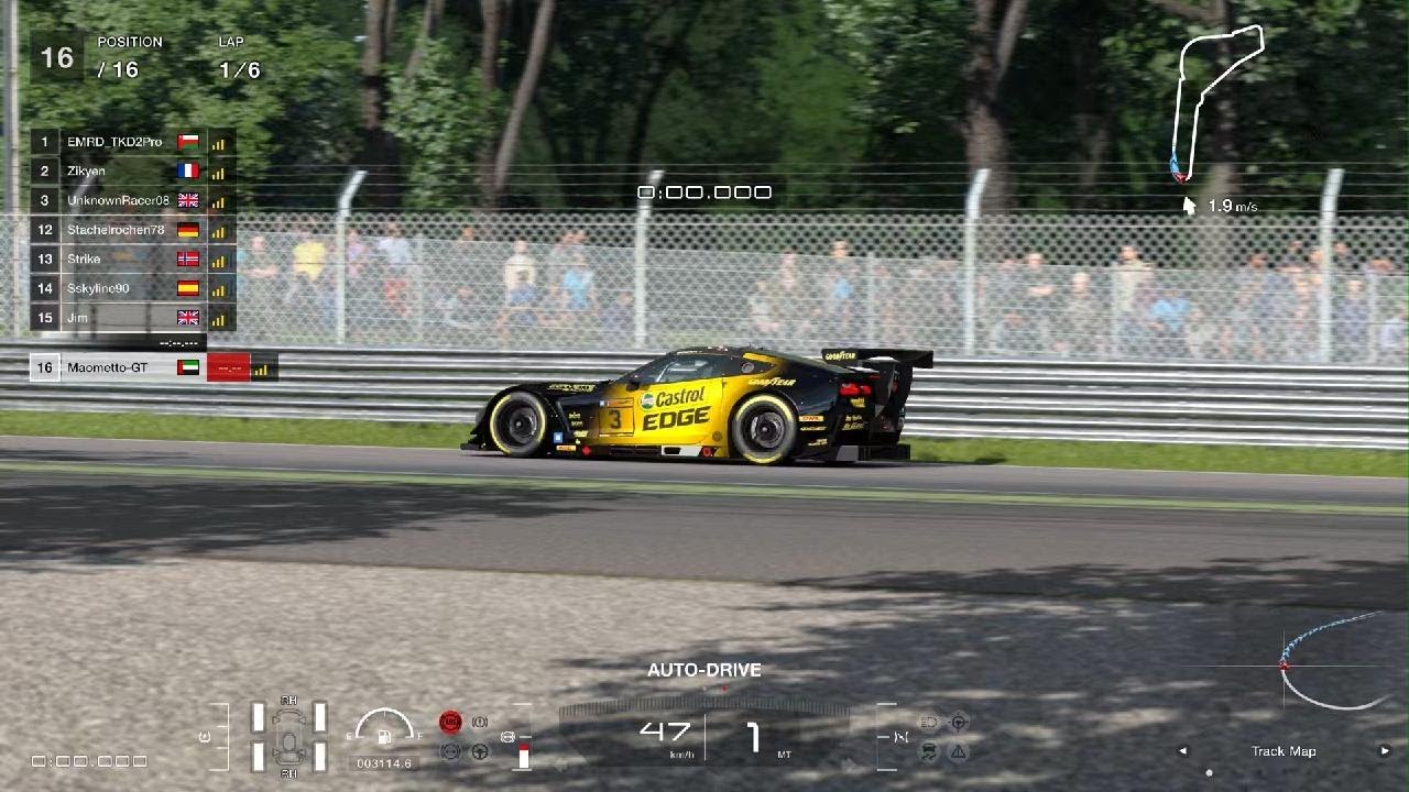 Gran Turismo 7 - Daily Race B - Monza Circuit - Corvette C7 (Gr.3)