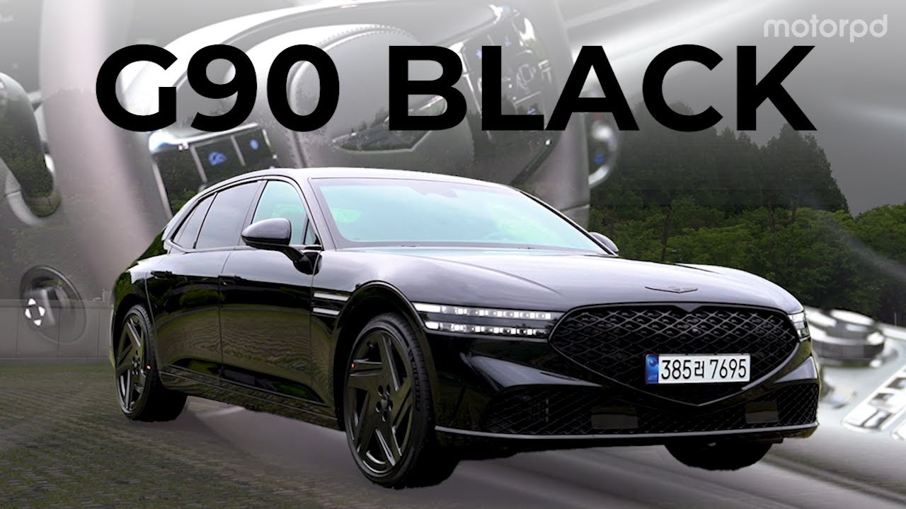 1억 3,800만원!  제네시스 G90 블랙 리뷰