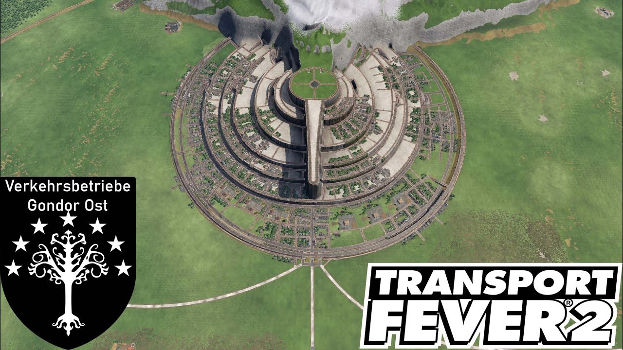 Von Minas Tirith bis Mordor Kartenvorstellung / Transport Fever 2 [000]/ Verkehrsbetriebe Gondor Ost