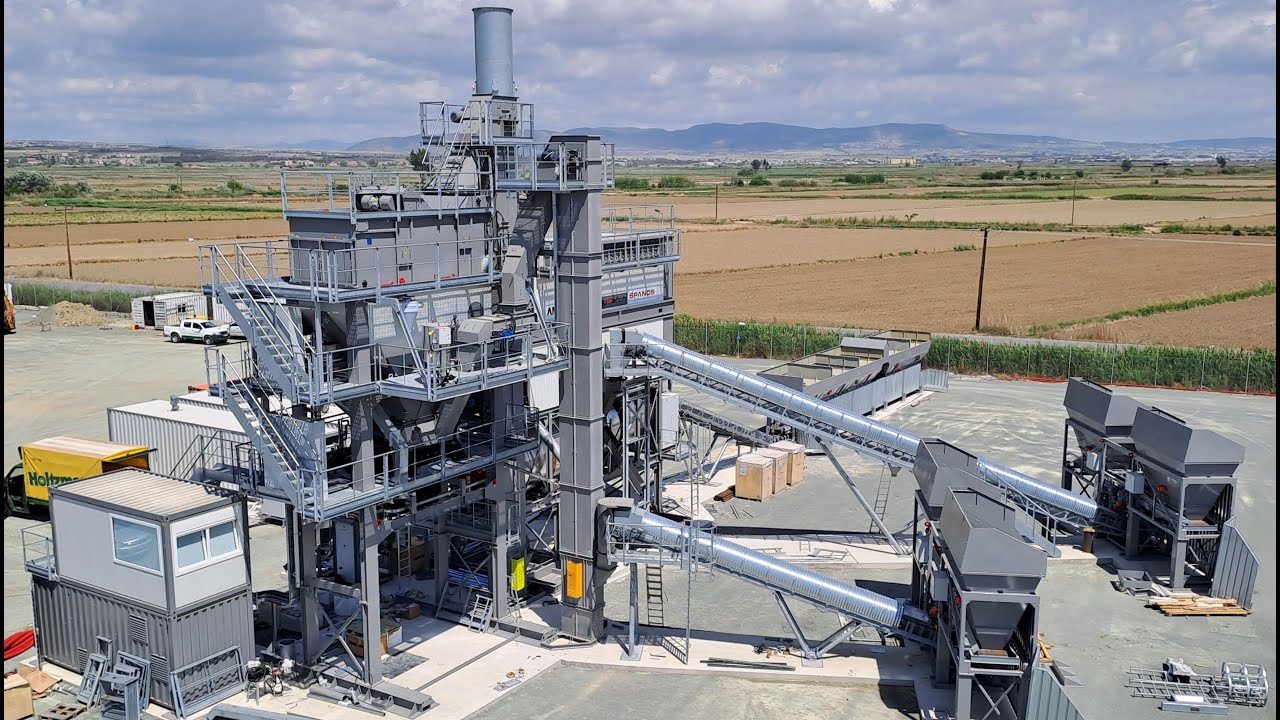 AMMANN SPEEDY BATCH 240 ASPHALT PLANT, TERNA S.A., GREECE