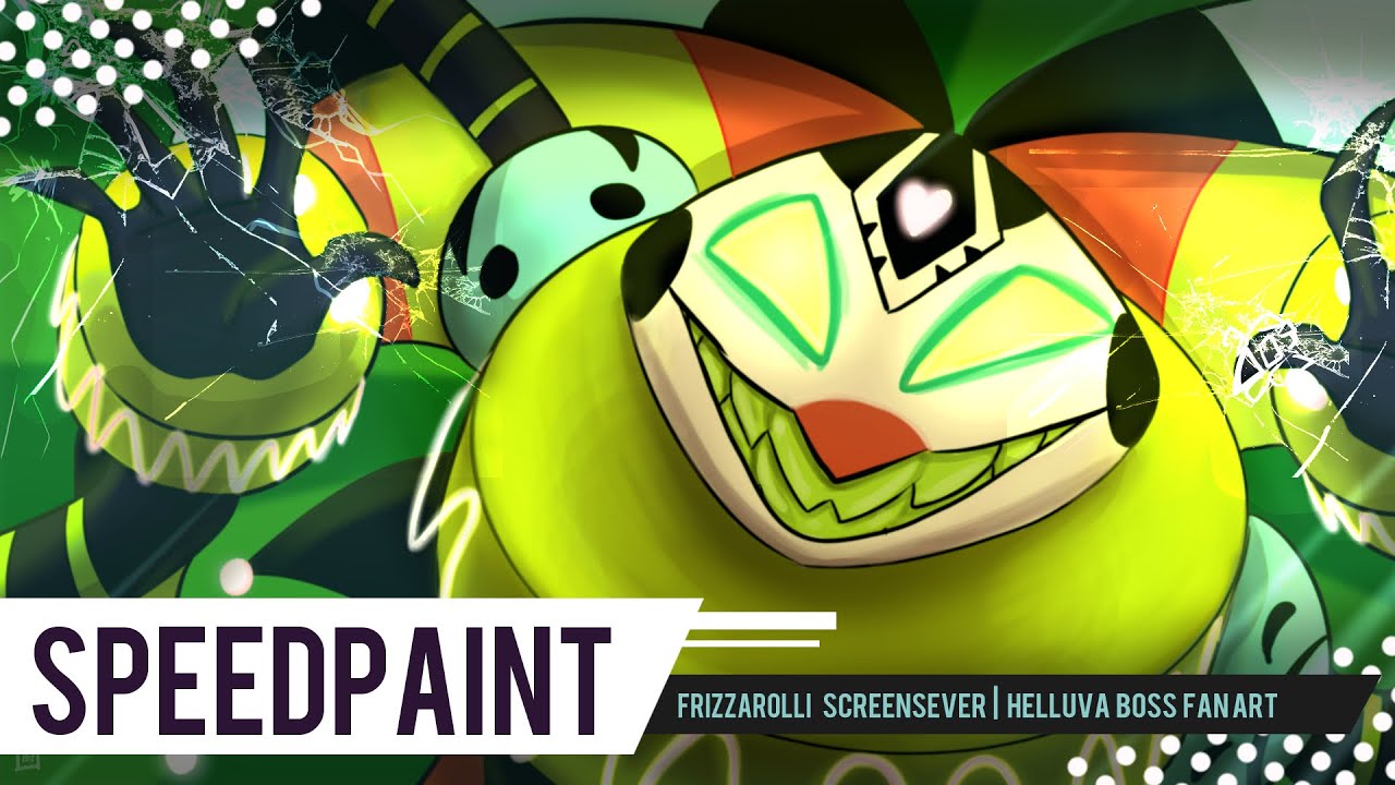 SPEEDPAINT - Frizzarolli Screensaver -  Helluva Boss Fan Art
