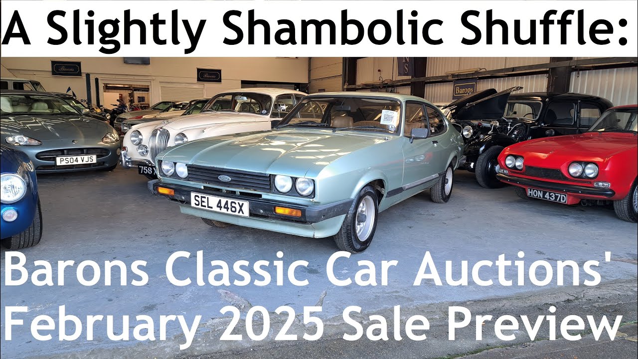 A Slightly Shambolic Shuffle: Barons Classic Car Auctions' February 2025 Sale Preview