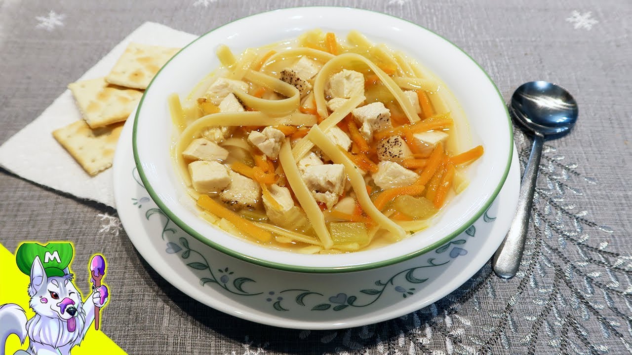 How to Make Delicious Chicken Noodle Soup | Homemade Soup