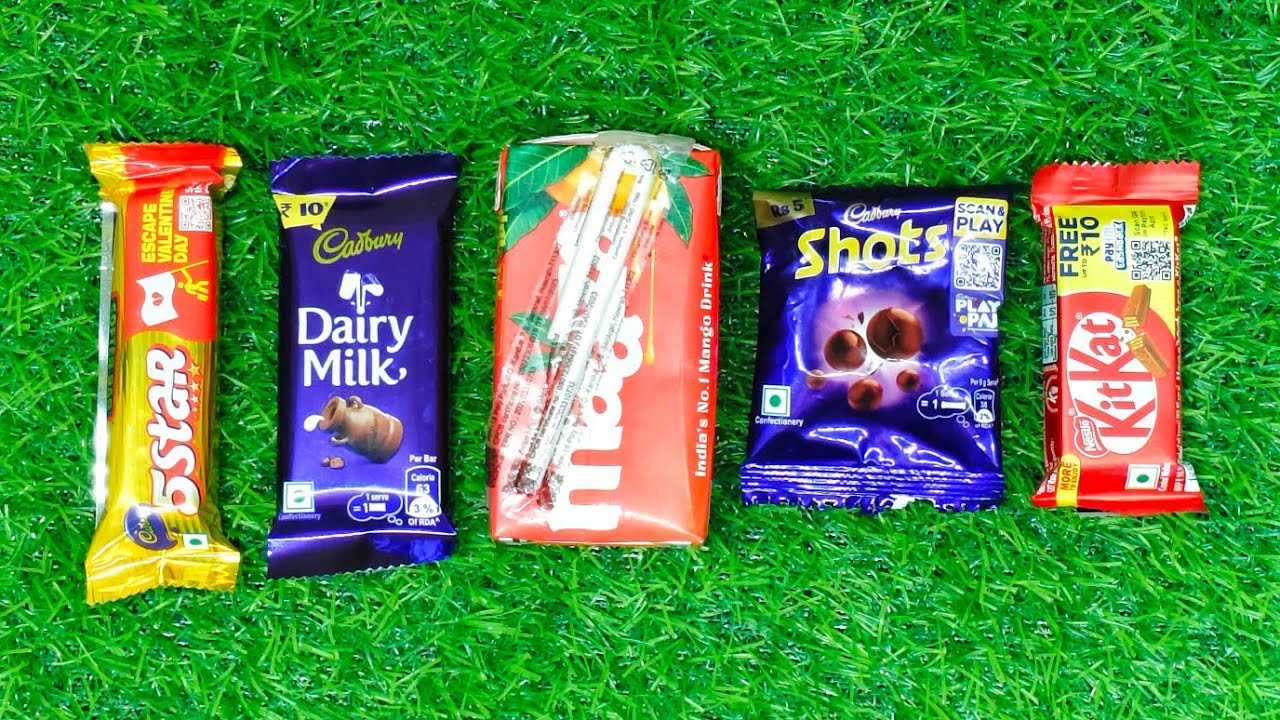 KitKat | Shots | Mango | Dairy Milk | 5 Star | 🍫🍫💓#chocolate #asmr #satisfying #viral 