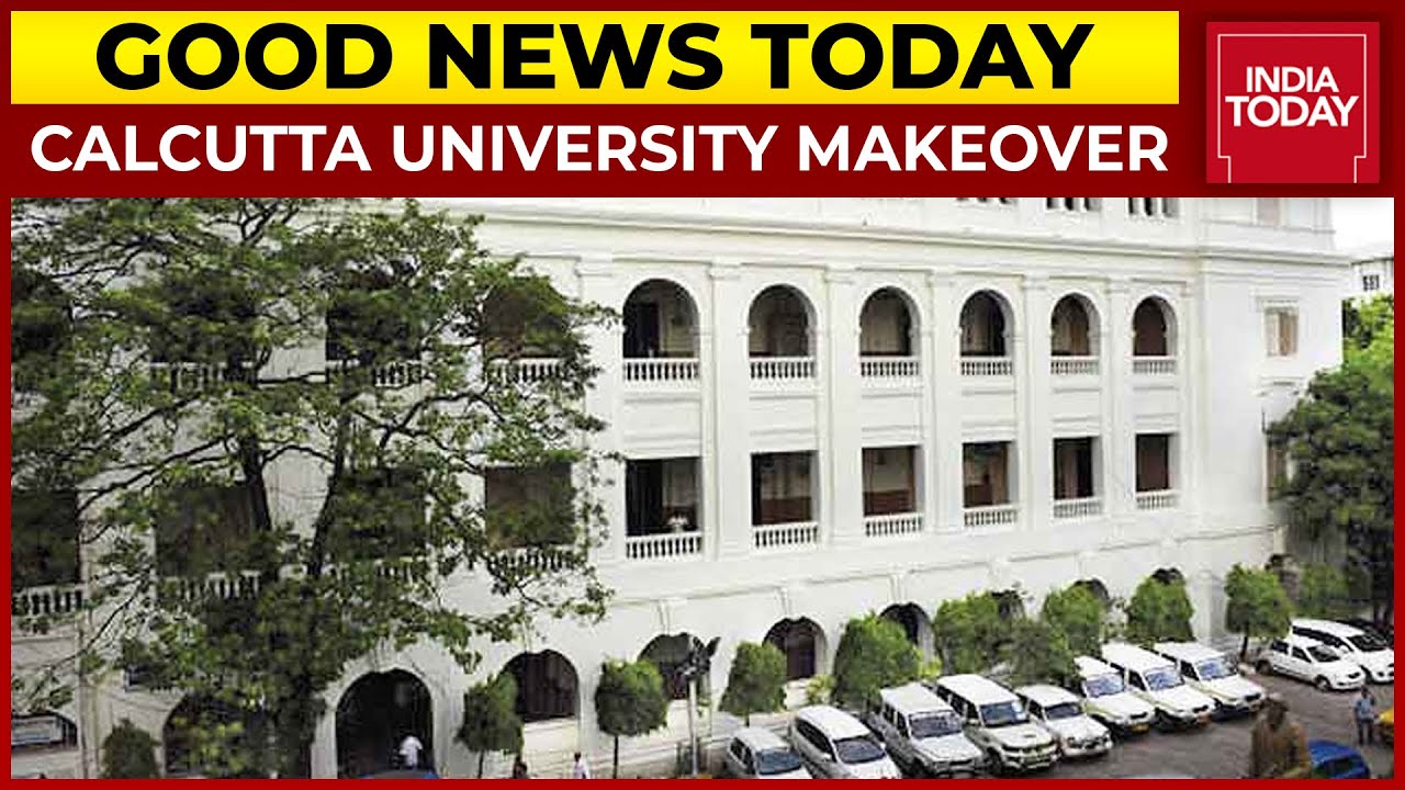 Century-Old Calcutta University Revamped, Old Books Digitalised At Library | Good News Today