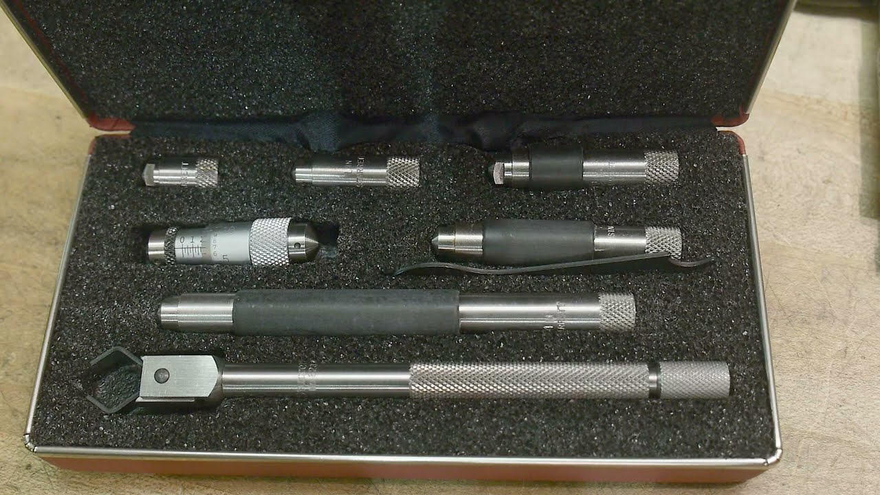#1530 Starrett Inside Micrometer Kit