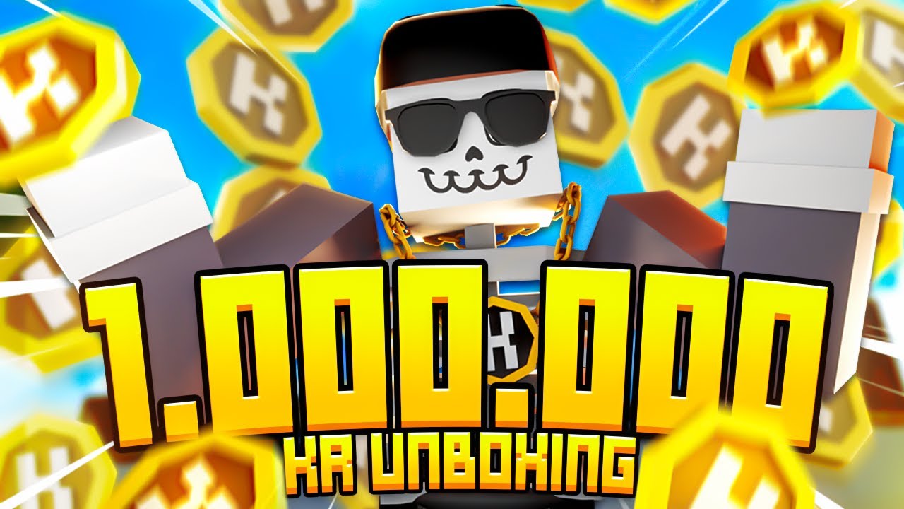 THE *ULTIMATE* 1 MILLION KR UNBOXING IN KRUNKER