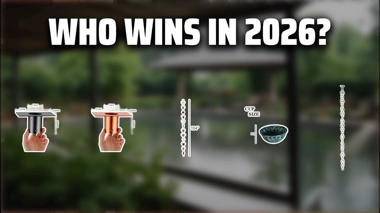 The Top 5 Best Rain Chains in 2026 - Must Watch Before Buying!