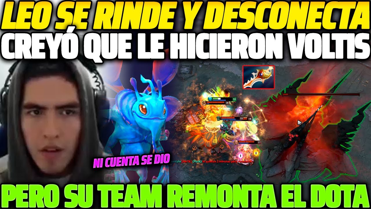 😲 ÉPICO FINAL 😲 LEOSTYLE SE RINDE Y SE DESCONECTA DE LA PARTIDA, PERO SU TEAM REMONTA LA PARTIDA 😱