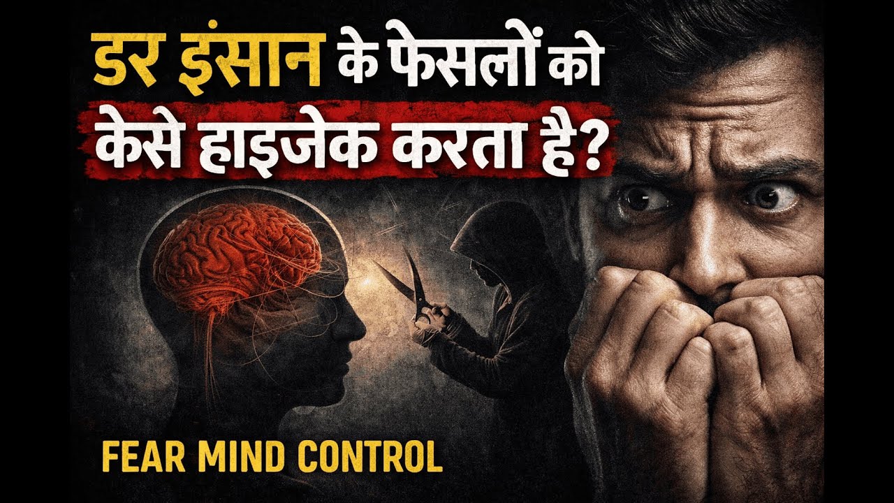 How Fear Hijacks Your Decisions | Fear Psychology | Dark Mind Control