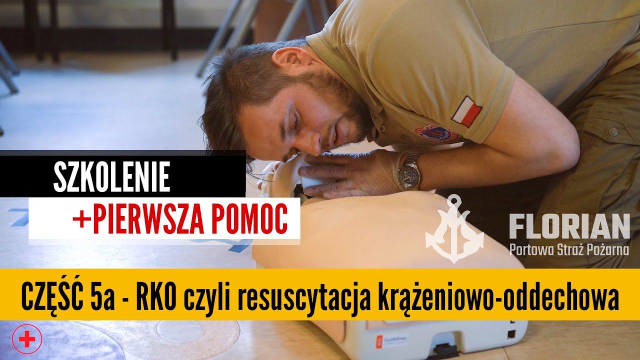 PIERWSZA POMOC 🚑 Część RKO - Osoba nieprzytomna