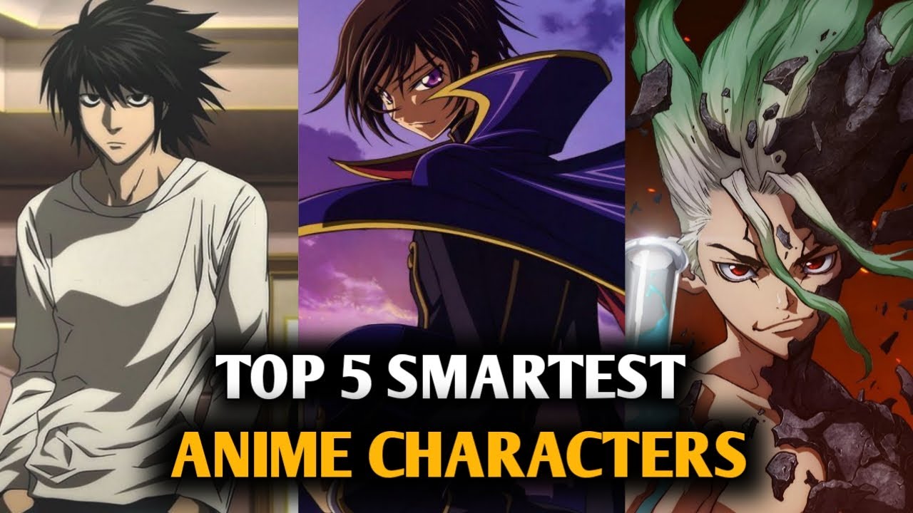 TOP 5 SMARTEST ANIME CHARACTERS l #top5 #anime #animerecommendation