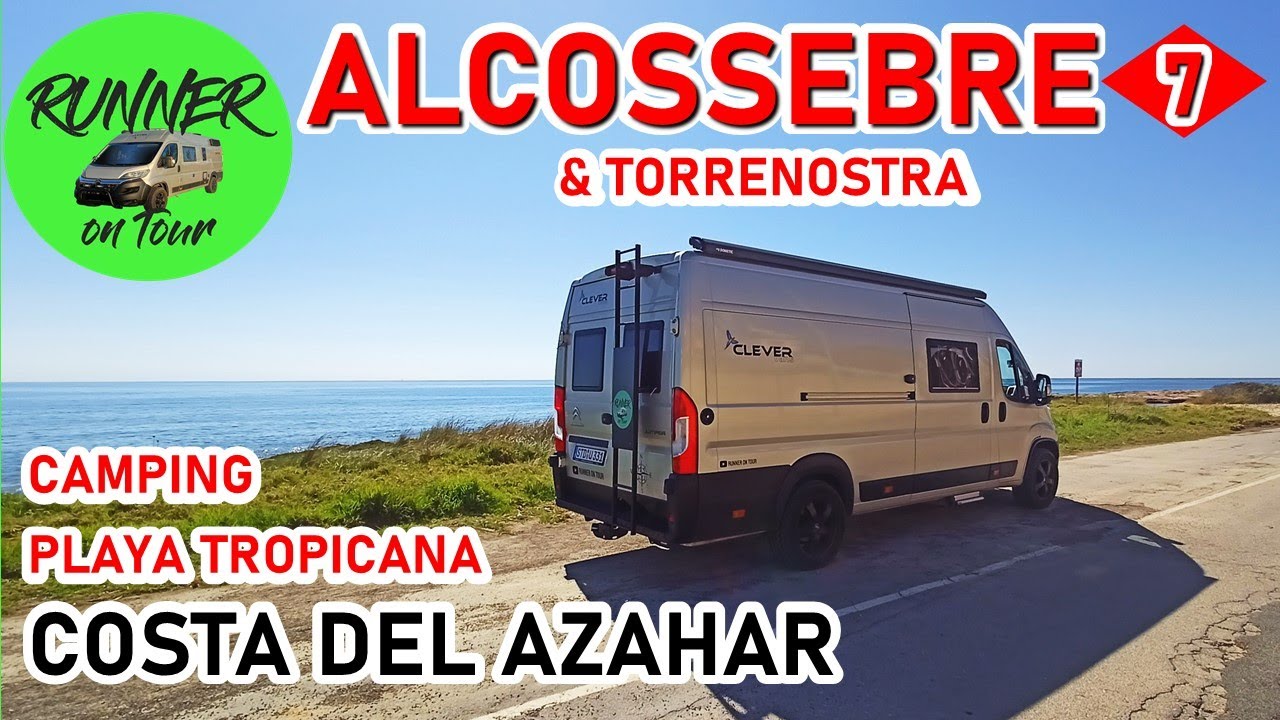 KEIN STROM & INTERNET - ZURÜCK AM MEER | ALCOSSEBRE | TORRENOSTRA | MIT DEM WOHNMOBIL NACH SPANIEN