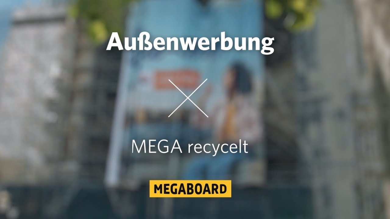Wie gut reichenweitenstarke Aussenwerbung und Recycling zusammenpassen