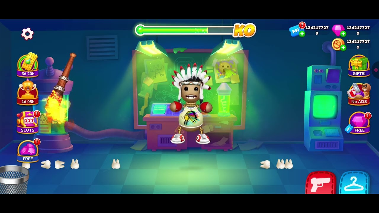 Kick the Buddy играю за 7 минут 