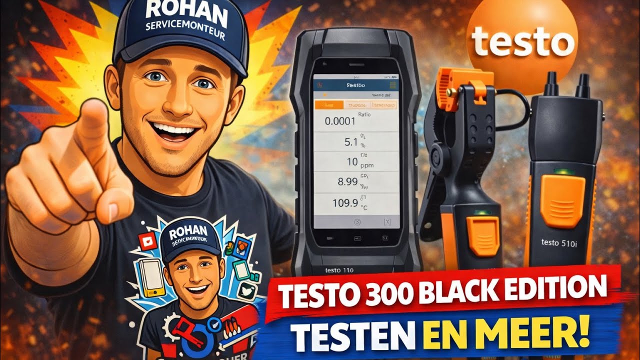 DE TESTO 300 BLACK EDITION TESTEN SAMEN MET ANDERE TESTO SMARTPROBES! DIT IS GEWELDIG! 