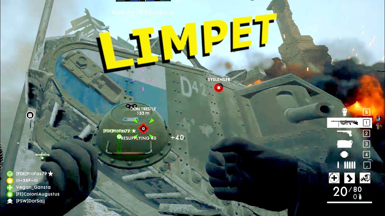 BF1 - Моменты RRRekt | Limpet