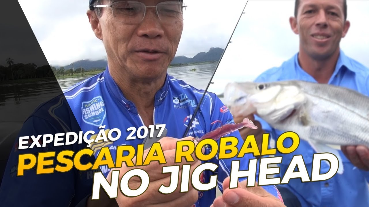 PESCARIA DE ROBALO NO JIG HEAD [IGUAPE-SP]