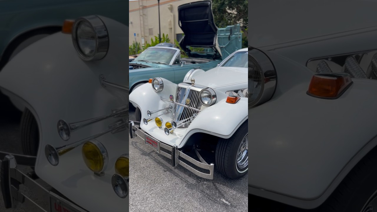 1987 Classic Tiffany at Miami antique car show #automobile #classic #antiquecars #cars #classiccars