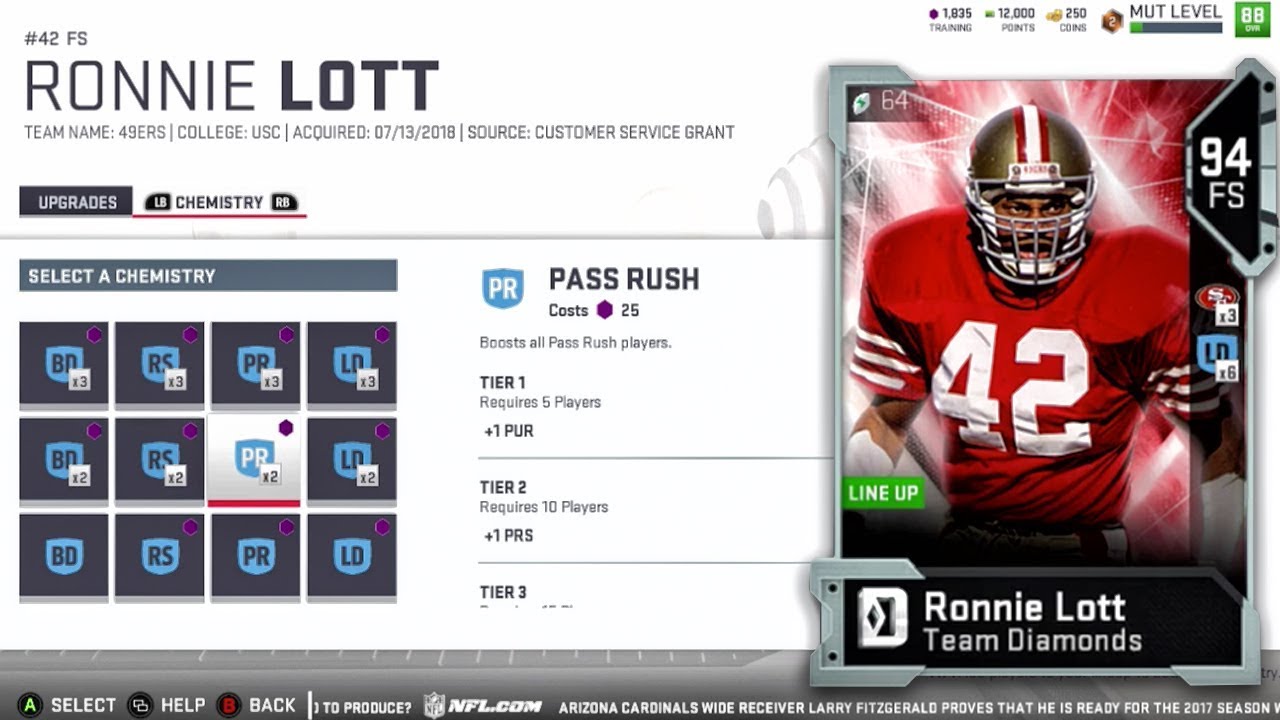 MADDEN 19 ULTIMATE TEAM! CUSTOMIZING CHEMISTRY & OPENING ELITE PLAYER PACKS!